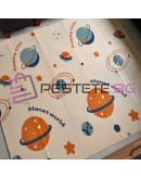 Топлоизолиращо килимче за игра космос 180x200см